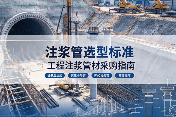 石林注浆管选型标准