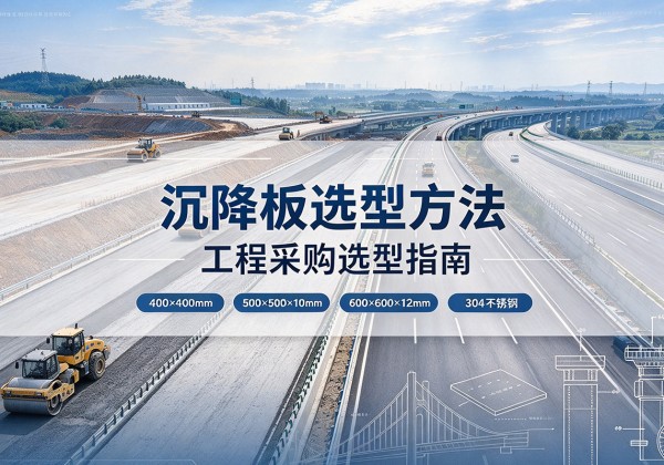 石林沉降板选择方法